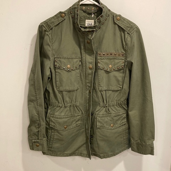 GAP Jackets & Blazers - Gap *oversized* embellished army jacket